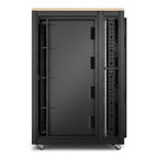 APC NetShelter Soundproof, 32U, Server Rack Enclosure, 230V, Maple