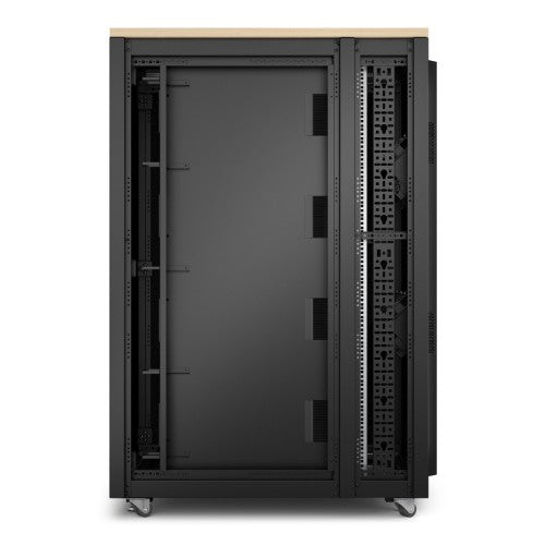 APC NetShelter Soundproof, 32U, Server Rack Enclosure, 230V, Maple