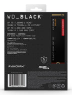 Western Digital Black WD_BLACK™ SN850X NVMe™ SSD POWERED BY SANDISK 8 TB