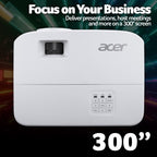Acer H6542 1080 CarryCase EU/UK HDMI Standard throw projector 4000 ANSI lumens DLP 1080p (1920x1080)
