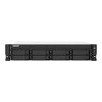 QNAP TS-873AeU-RP NAS Rack (2U) Ryzen Embedded V1500B 4 GB DDR4 0 TB QuTS hero Black
