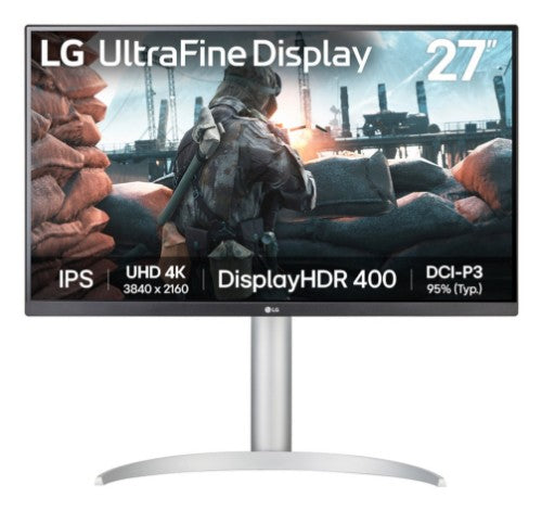 LG 27UP650K-W computer monitor 68.6 cm (27") 3840 x 2160 pixels 4K Ultra HD White