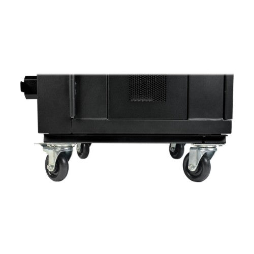Tripp Lite CSHANDLEKIT Mobile Cart Conversion Kit with Handle, Casters and Power Cord Manager for Tablet/Chromebook Charging Stations
