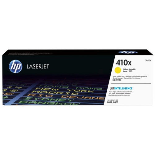 HP CF412X/410X Toner cartridge yellow high-capacity, 5K pages ISO/IEC 19798 for HP Pro M 452