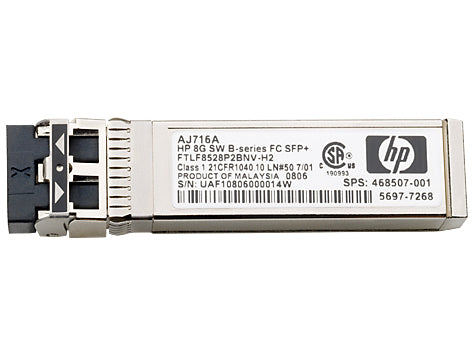 HPE MSA 2040 10Gb Short Wave iSCSI SFP+ 4-pack network transceiver module Fiber optic 10000 Mbit/s SFP+