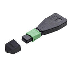 StarTech.com MPO Loopback Plug, Single Mode 9/125 MPO-8 Female Fiber Loopback Adapter, MPO/MTP-APC Connector Loopback Test Plug, MPO Female Loopback Tester