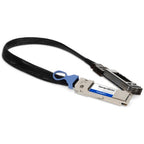 AddOn Networks QSFP-100G-EXT22CM-AO InfiniBand/fibre optic cable 0.22 m QSFP28 Black