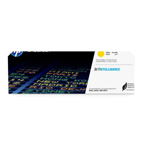 HP CF362A/508A Toner cartridge yellow, 5K pages ISO/IEC 19798 for HP CLJ M 552