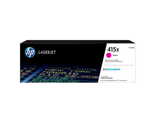 HP W2033X/415X Toner cartridge magenta, 6K pages ISO/IEC 19798 for HP E 45028/M 454