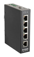 D-Link 5-Port Unmanaged Industrial Switch with 5 x 10/100 BaseT(X) ports