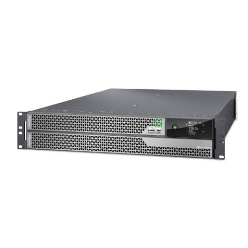 APC Smart-UPS Ultra On-Line, 5000VA, Lithium-ion, Rack/Tower 2U, 230V, Hardwired 3-Wire Output, Network Card, Extended runtime, W/rail kit