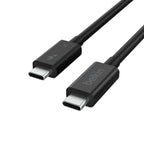 Belkin INZ005HQ1MBK Thunderbolt cable 1 m 120 Gbit/s Black