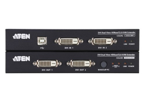 ATEN CE624 KVM extender Transmitter & receiver