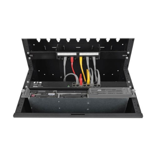 Tripp Lite SRWF12U38 SmartRack 12U Low-Profile Vertical-Mount Wall-Mount Small Server Rack Enclosure