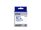 Epson C53S654022/LK-4WLN Ribbon blue on white extra adhesive 12mm x 9m for Epson LabelWorks 4-18mm/36mm/6-12mm/6-18mm/6-24mm