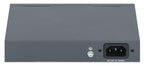 Intellinet PoE-Powered 6-Port Lite Smart Managed PoE+ Switch with 4 GbE Ports / 2 GbE Uplinks and PoE Passthrough (with UK power cord)