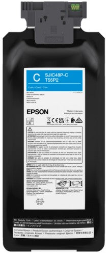 Epson C13T55P240/SJIC-48-P-C Ink cartridge cyan 480ml for Epson ColorWorks C 8000 e BK/MK