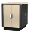 APC Netshelter CX 18U Freestanding rack Oak