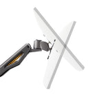 StarTech.com Desk Mount Monitor Arm, Up To 32" Display, Max 22lb/10kg, VESA 75x75/100x100, C-Clamp, Fully Articulating, Mechanical Spring, TAA-compliant