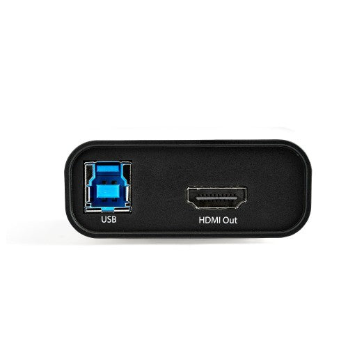 StarTech.com HDMI to USB C Video Capture Device 1080p 60fps - UVC - External USB 3.0 Type-C Capture/Live Streaming - HDMI Audio/Video Recorder Adapter - Works with USB-C/USB-A/Thunderbolt 3 - TAA