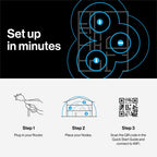 Linksys Velop Micro 6 Mesh System – Dual-Band WiFi 6 AX3000 (3-pack)