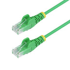 StarTech.com 7m Green Slim CAT6 Ethernet Cable, Snagless, 100W PoE, UTP, LSZH, 28AWG Pure Bare Copper Wire, Slim RJ45 Network Patch Cord w/Strain Reliefs, Individually Tested