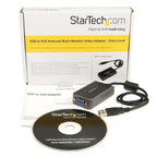 StarTech.com USB 2.0 to VGA Adapter, USB to VGA Monitor Converter for Windows, 1440x900 (no support for macOS/ChromeOS/Linux) - TAA