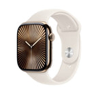 Apple MXM73ZM/A smart wearable accessory Band Beige Fluoroelastomer