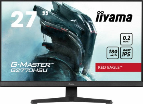 iiyama G-MASTER Unleash your full gaming potential with the Fast IPS G2770HSU Red Eagle