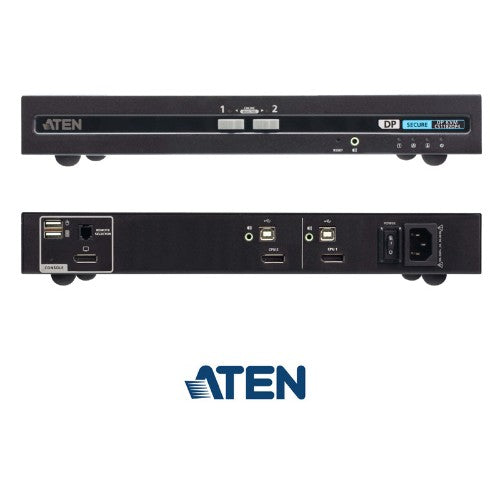ATEN CS1182DP4C KVM switch Black