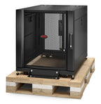 APC NetShelter SX, Server Rack Enclosure, 12U, Shock Packaging, Black, 658H x 600W x 900D mm