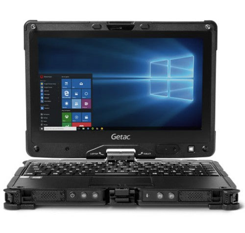 Getac V110 G5 Intel® Core™ i5 i5-8265U Hybrid (2-in-1) 29.5 cm (11.6") Touchscreen Full HD 8 GB DDR4-SDRAM 256 GB SSD Wi-Fi 5 (802.11ac) Windows 10 Pro Black