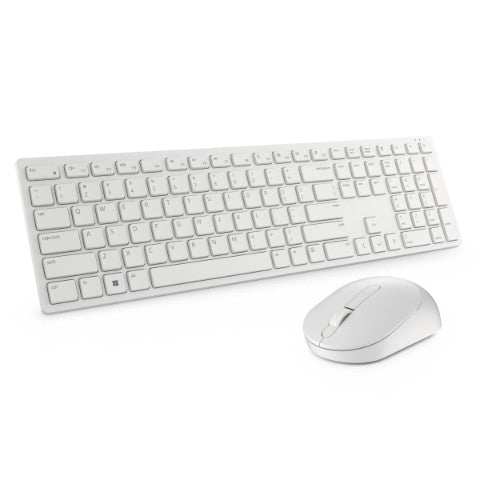 DELL Pro Keyboard and Mouse - KM5221W - UK (QWERTY) - White