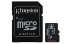 Kingston Technology 64GB microSDXC Industrial C10 A1 pSLC Card + SD Adapter