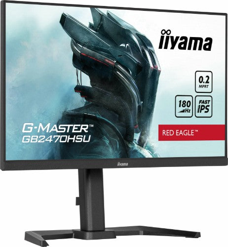 iiyama G-MASTER Unleash your full gaming potential with the Fast IPS GB2470HSU Red Eagle