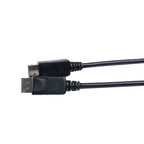 V7 Black Video Cable DisplayPort Male to HDMI Male 3m 10ft