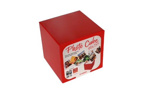 Canon 5225B012/PG-540+CL-541 Printhead cartridge multi pack black / color Cube + Photopaper PP-201 13x13cm 40 sheet 180pg+180pg Pack=2 for Canon Pixma MG 2150/MX 370