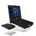 Getac S410 G3 Intel® Core™ i7 i7-8565U Laptop 35.6 cm (14") Full HD 16 GB DDR4-SDRAM 512 GB SSD Wi-Fi 5 (802.11ac) Windows 10 Pro Black