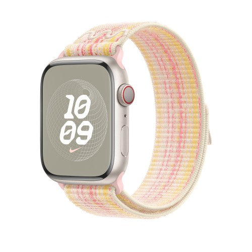 Apple 45mm Starlight/Pink Nike Sport Loop