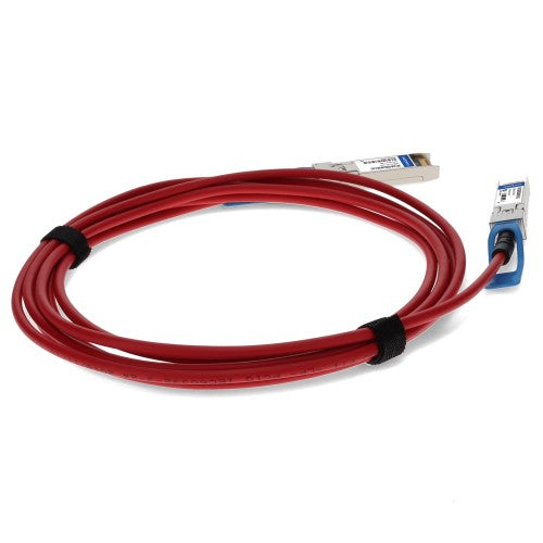AddOn Networks SFP-1GB-PDAC1M-RD-C-AO InfiniBand/fibre optic cable 1 m SFP+ DAC Red