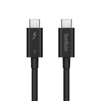 Belkin INZ005HQ1MBK Thunderbolt cable 1 m 120 Gbit/s Black