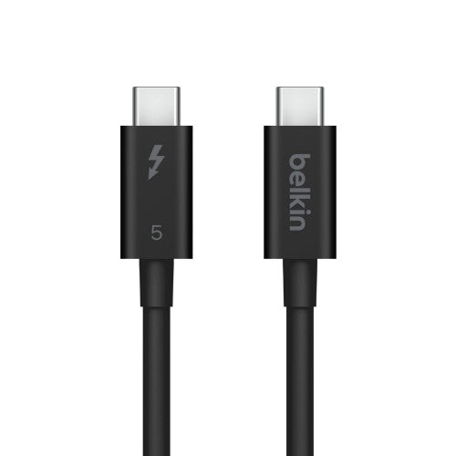 Belkin INZ005HQ1MBK Thunderbolt cable 1 m 120 Gbit/s Black