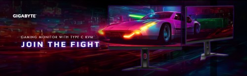 GIGABYTE M27UA 27" UHD Gaming Monitor - 3840 x 2160, 160Hz, 1ms, 400 cd/m², FreeSync Premium, HDR ready, HDMI 2.1, Displayport 1.4