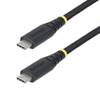 StarTech.com 10ft (3m) USB-C Charging Cable, Durable and Ultra-Flexible, 240W (5A) PD EPR, USB 2.0 Laptop Charger Cable, USB-IF Certified, Rugged USB-C Charging Cord