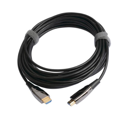 Tripp Lite P568-15M-FBR 4K HDMI Fiber Active Optical Cable (AOC) - 4K 60 Hz, HDR, 4:4:4 (M/M), 15 m (49 ft.)
