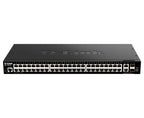 D-Link 48-Port Gigabit Stackable Smart Managed Switch with 2 x 10GBase-T Ports & 2 x 10G SFP+