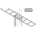 Tripp Lite SRLADDERATTACH SmartRack Hardware Kit - Connects SRCABLELADDER to a wall or Open Frame Rack