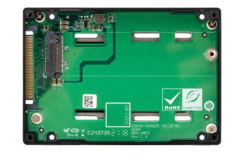 QNAP QDA-UMP4 storage drive enclosure SSD enclosure Black 2.5"