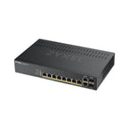 Zyxel GS1920-8HPv2 Managed L2/L3/L4 Gigabit Ethernet (10/100/1000) Power over Ethernet (PoE) Black