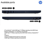 HP EliteBook X Flip G1i Next Gen AI PC Wolf Pro Security Edition Copilot+ PC Intel Core Ultra 7 258V Hybrid (2-in-1) 35.6 cm (14") Touchscreen WUXGA 32 GB LPDDR5x-SDRAM 1 TB SSD Wi-Fi 7 (802.11be) Windows 11 Pro Blue